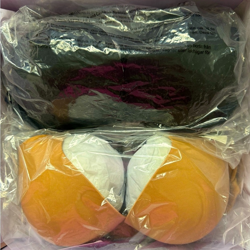 Savage X Fenty Push-Up Bra Set — Black & Nude Microfiber Plunge Bras, NWT